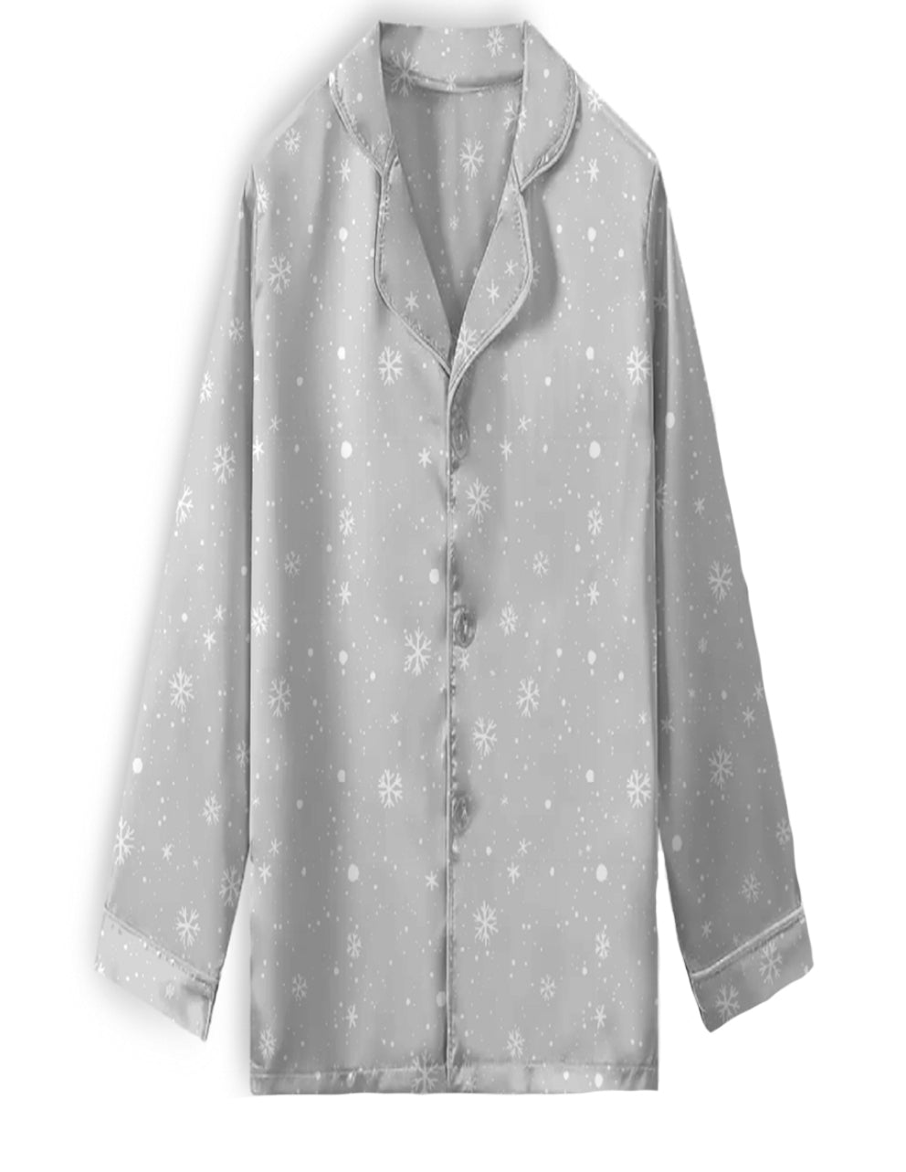 Snow Much Fun Women’s Long Sleeve Night Gown