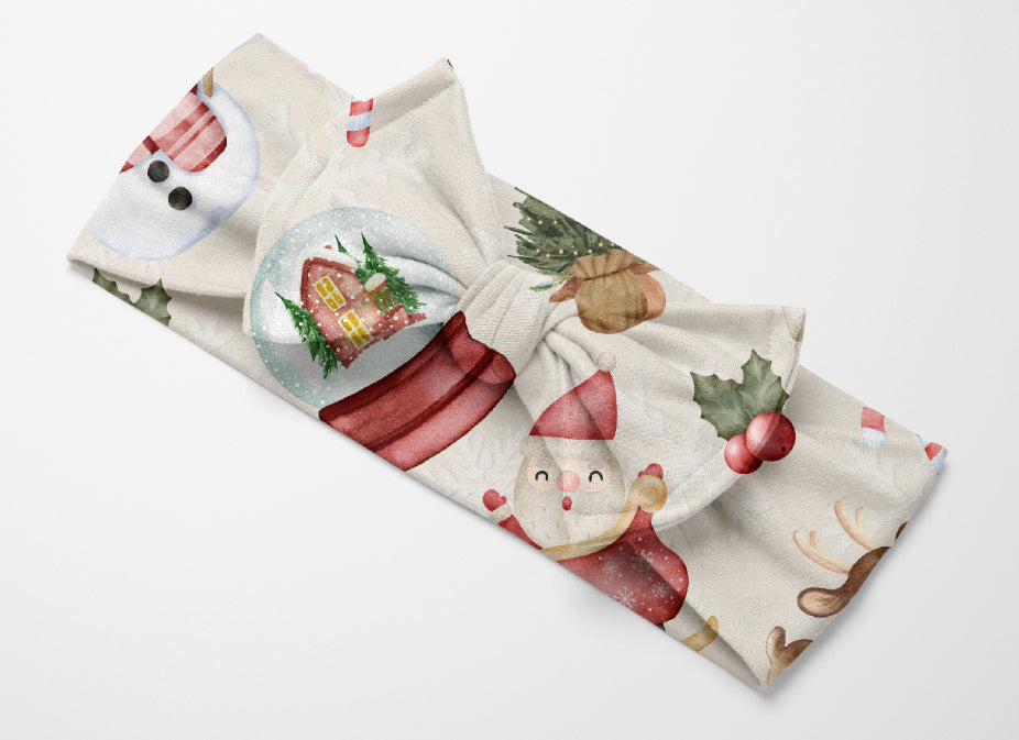 Holly Jolly Headband Bow