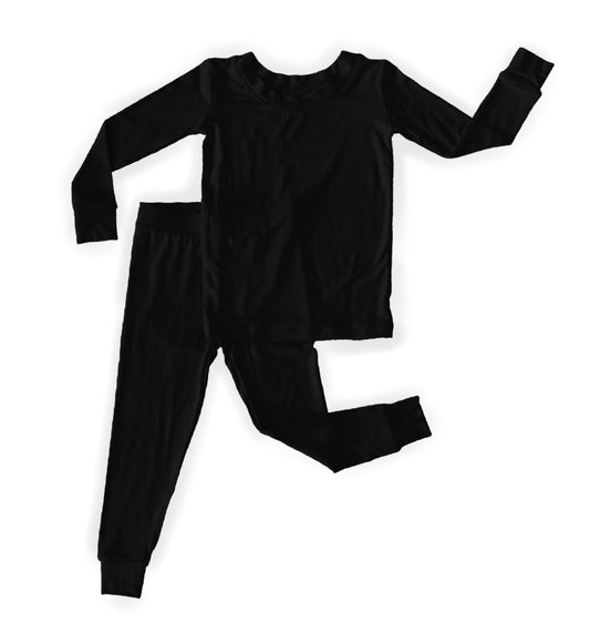 Midnight Black Two Piece Set