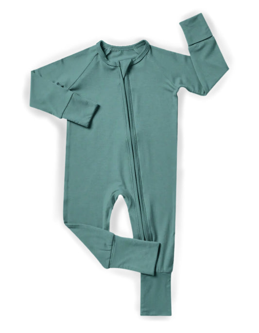 Snoozy Seafoam Convertible Footie