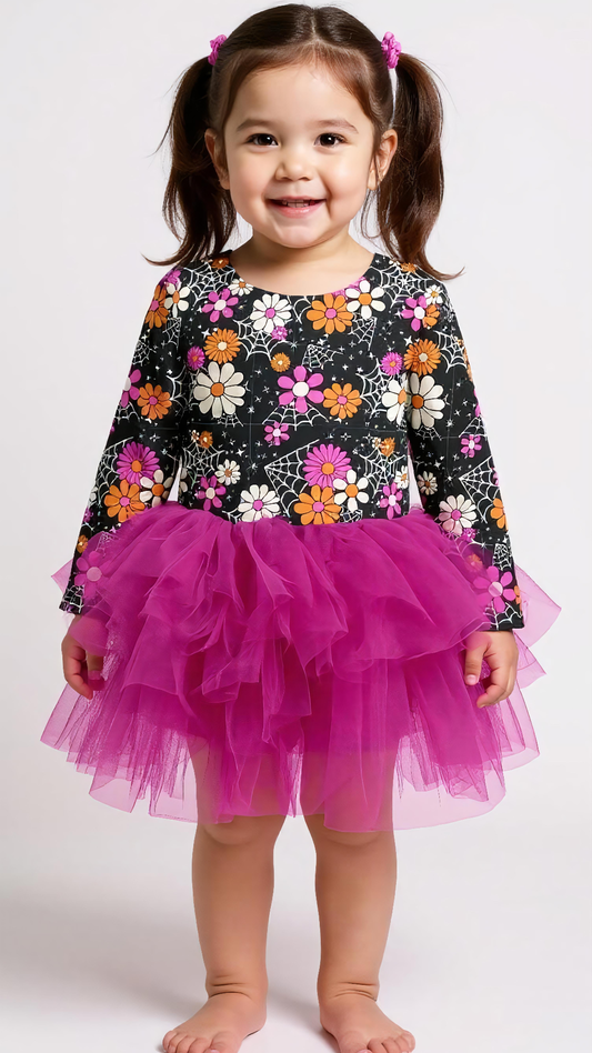 Eerie-sistable Long Sleeve Tutu Dress