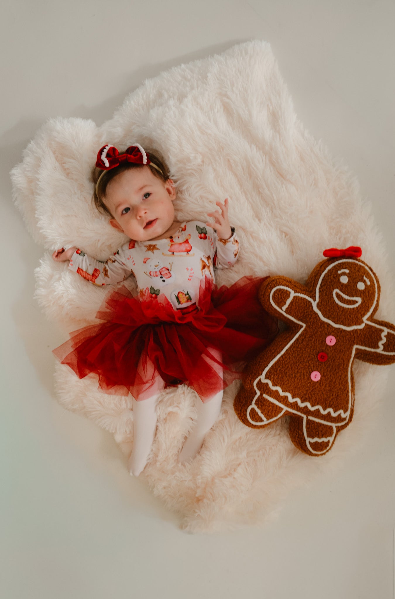 Holly Jolly Long Sleeve Tutu Dress
